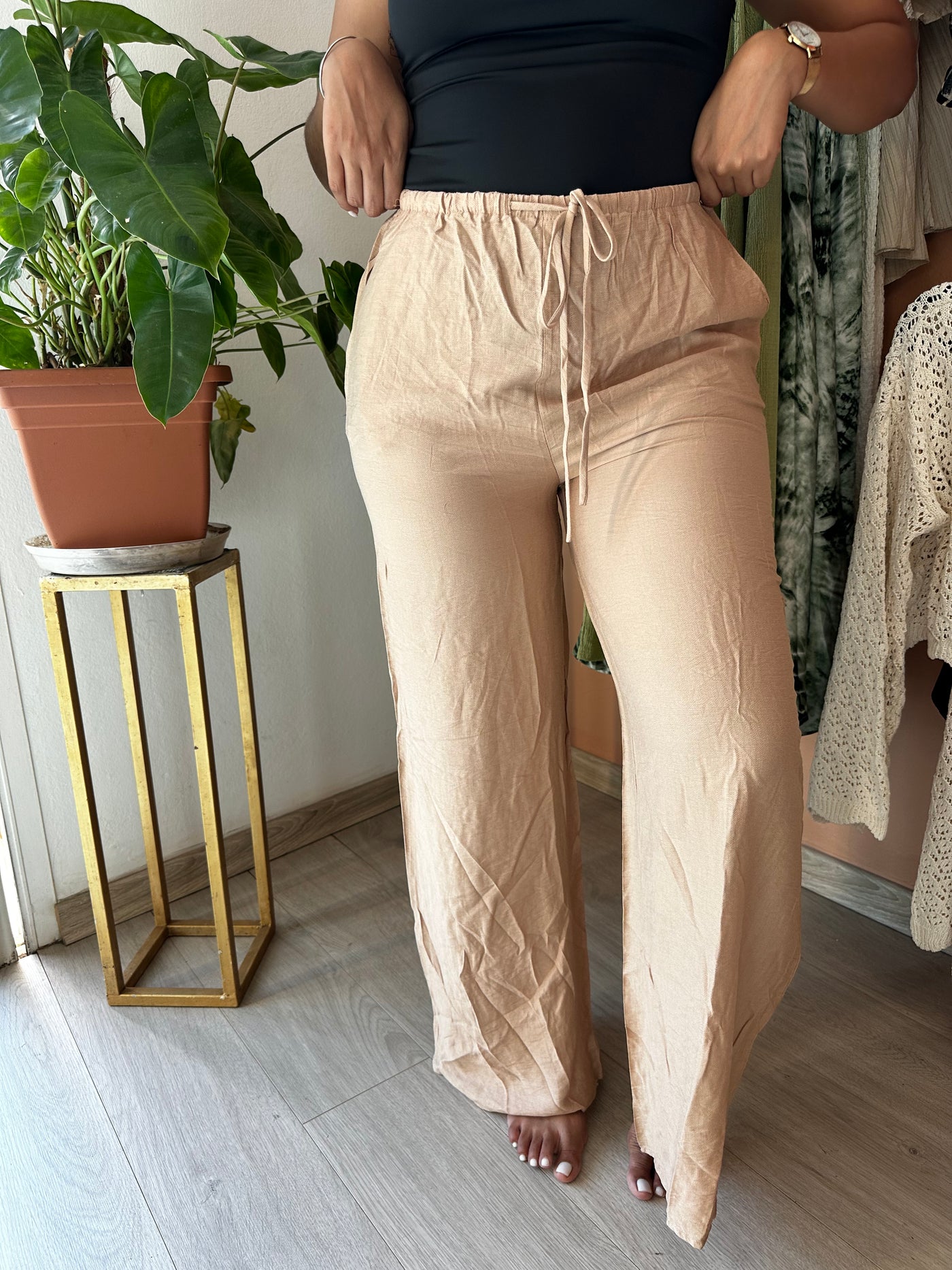 Pantalon Camel