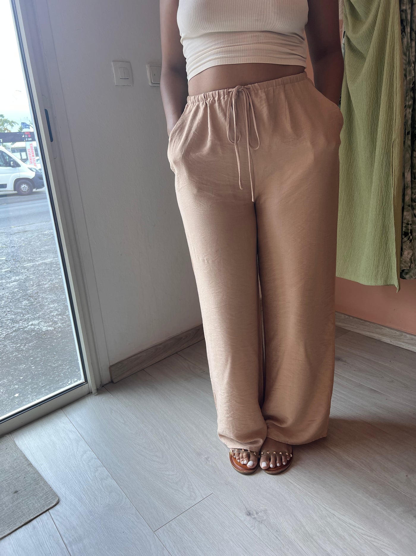 Pantalon Camel